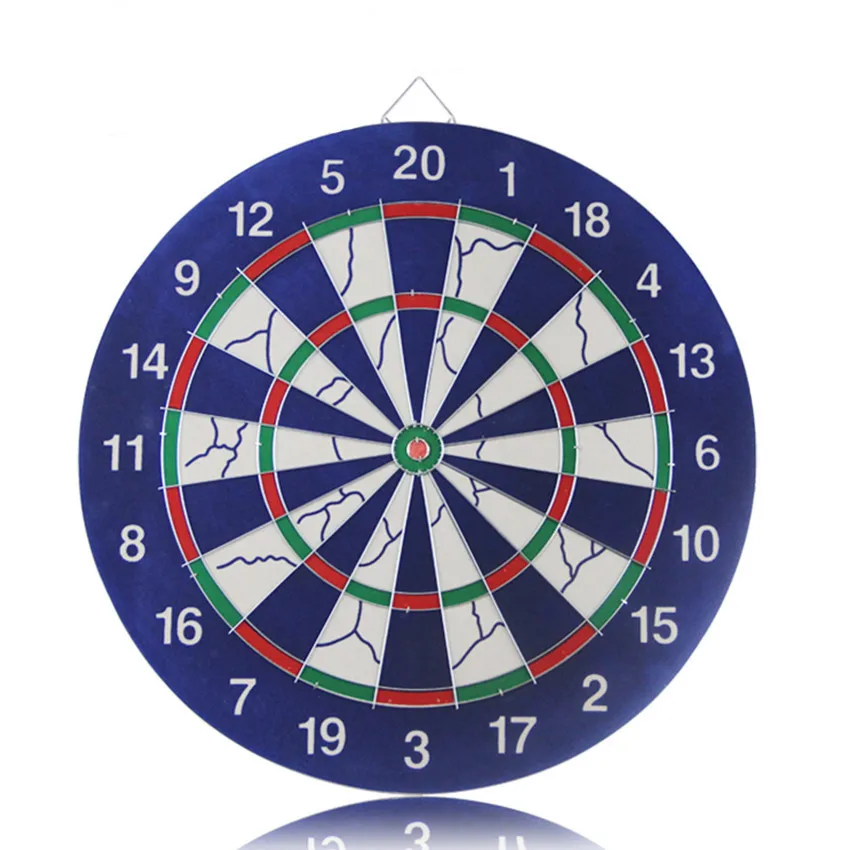 Цифровая печать на голубом и белом фоне 18 дюймов набор Dartboard толщиной 2 0 мм доступен Пользовательский