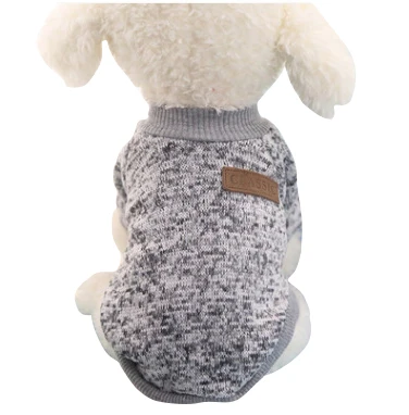 Amazon hot sales  Puppy Medium Large Sized Dog Sweaters  winter dog pet clothes