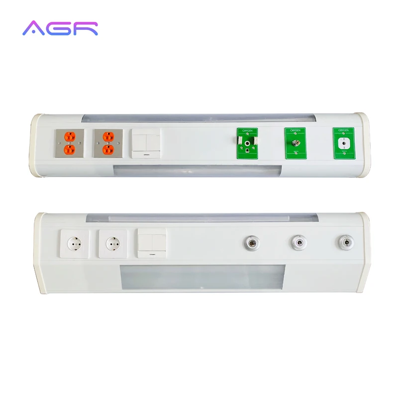 Hospital Aluminum Profile Bed Head Unit Bed Head Panel medical Ward Nursing Equipments Bed Head Unit