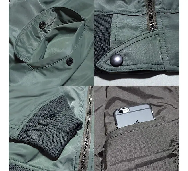 
Air Force Light Zone Jacket, Sage Green Color Military Clothing 