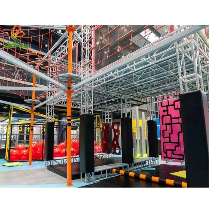 Ninja Warrior Kids Obstacles Course Children Indoor Playground Equipment For Sale