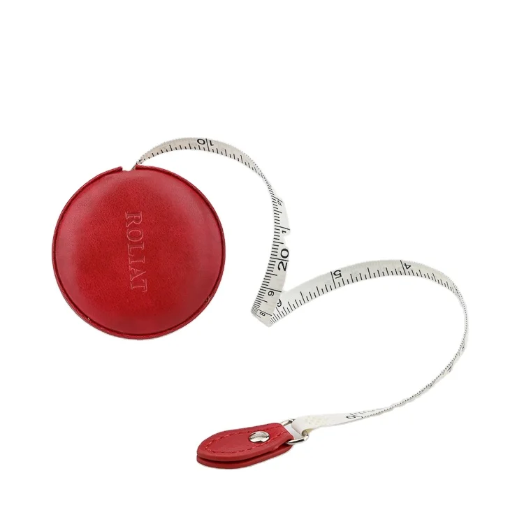 Рекламный Подарок Кожаная Измерительная Лента Печатный логотип Мягкая измерительная лента 1,5 м измерительная лента для тела