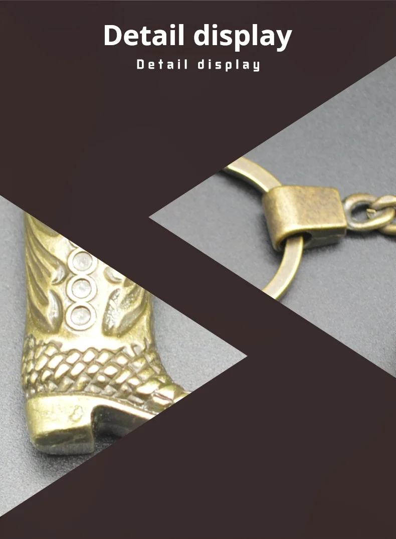 New key ring accessories boots pendant creative cross-border hot selling metal keychains
