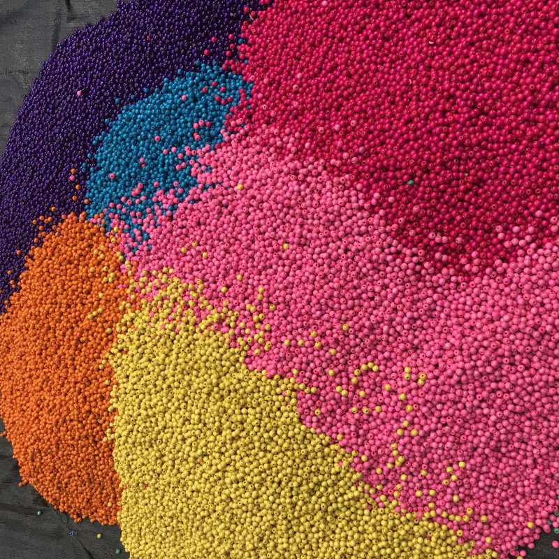 WHOLESALE Round Colorful  Wooden Beads for DIY