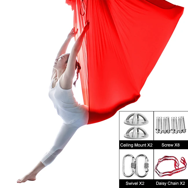 High Quality Wholesale Anti Gravity Aerial Yoga Hammock Fabric