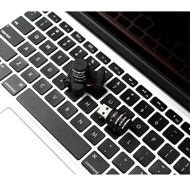 Cartoon Camera USB Flash Drive 2.0 1GB 2GB 4GB PVC 8GB Pendrive 3.0 16GB  USB Memory Stick 32GB Creative Gifts Pen Drive 64GB