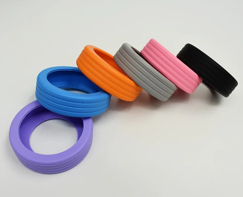 2024 Design Luggage Suitcase Wheels Cover Trolley Case Silicone Caster Cover Luggage Wheel Replacement Color Protection Cover