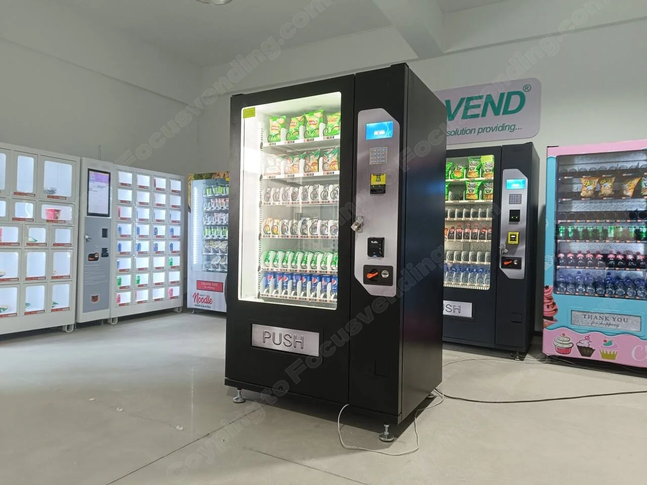 Vending Machine Snack and Drink, Cooling System, Nayax Payment for Sale Germany