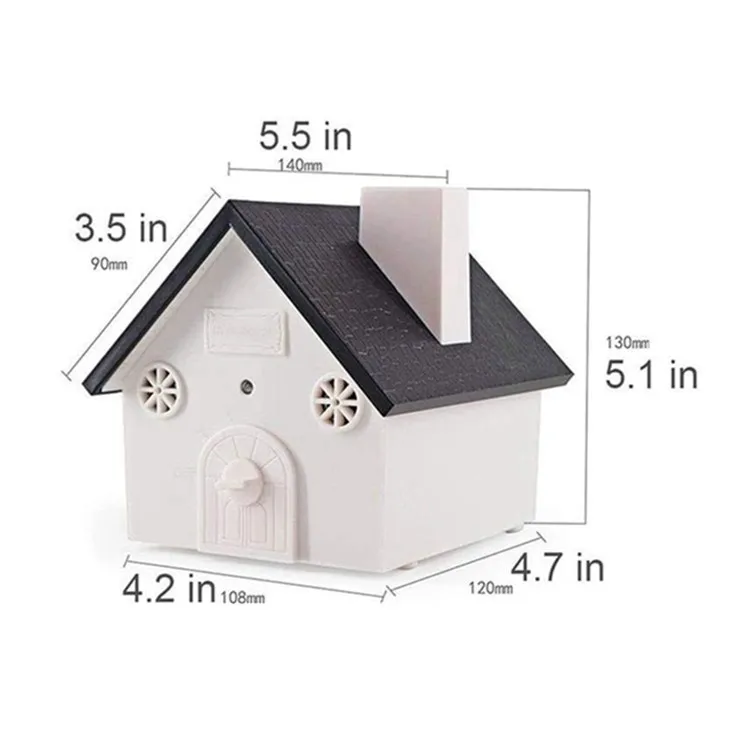 No Bark Device to Stop Dog Barking Bird House Box for Dogs Control Devices Outdoor
