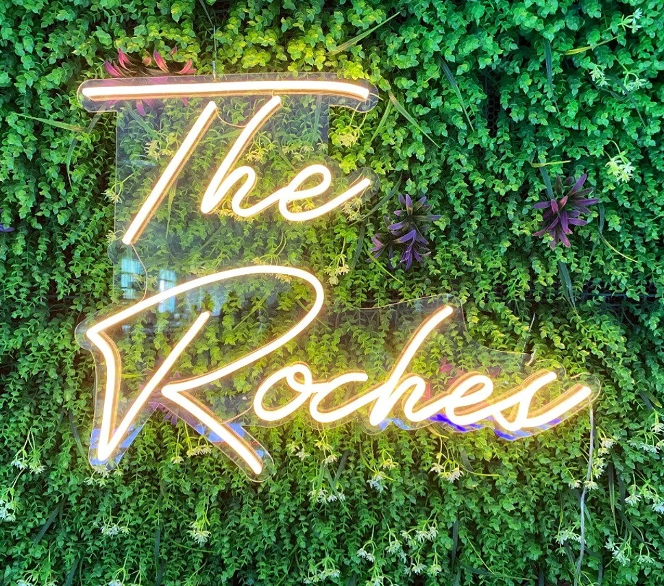 Personalised Wedding Neon Sign Light,Family Name Neon Sign Custom,Battery Operated Waterproof Neon