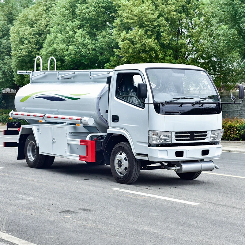 Известный бренд dongfeng дизельный двигатель масляный танкер Новый бензовоз 5 tn