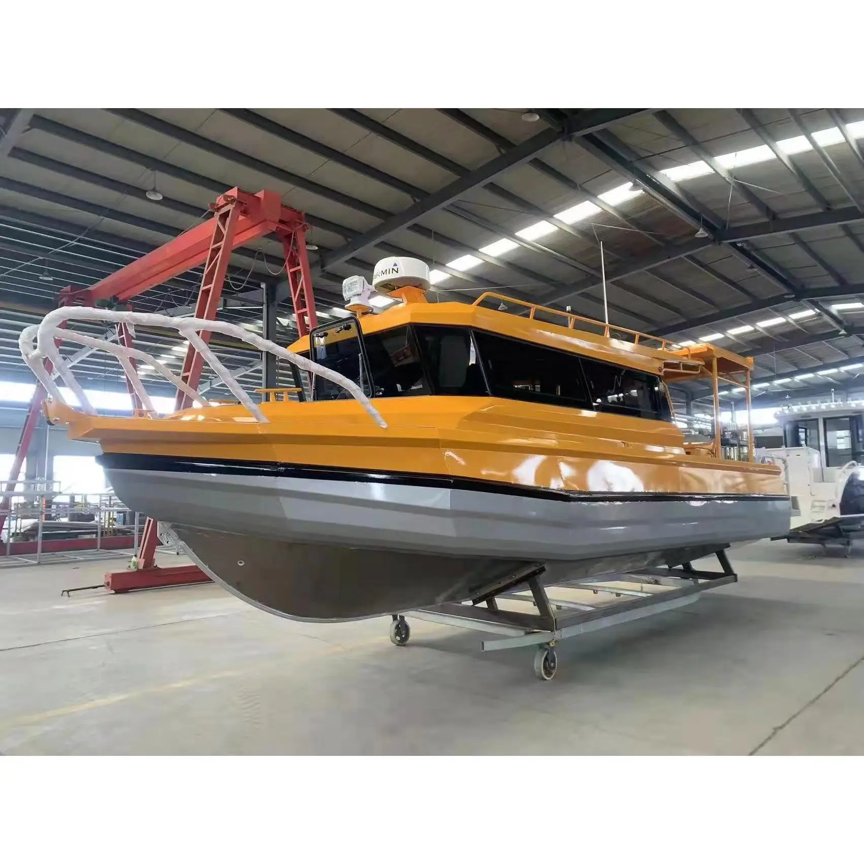 welded aluminum boat for Sale Singapore- 9m aluminium Easy Craft boat Cabin Fishing Boat yacht for sale