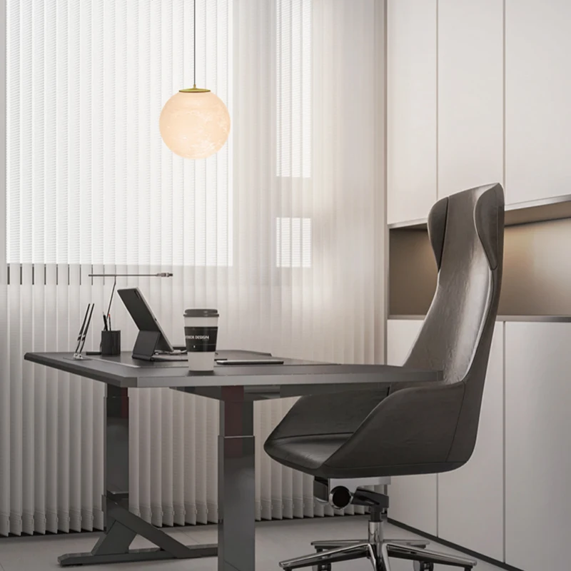 Durable Magnetic ball pendant light bulb light Downlight spotlights  Magnetic circular bowling light Earth Lamp Lunar Lamp