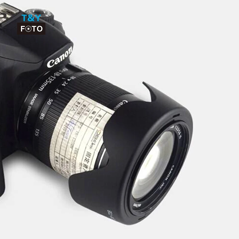 40.5-82mm metal Reversible lens hood for camera