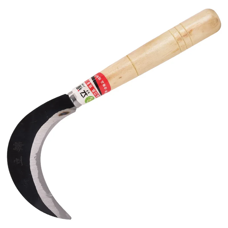 Agricultural tools chive knife household garden weeding and harvesting small sickle mowing