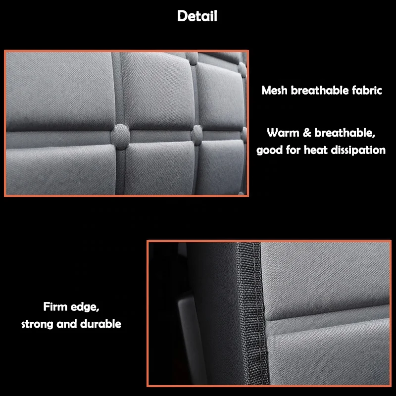 Winter Driving Universal Truck Van Suv Heated Car Seat Cushion Warm Comfortable Fast Heating 12V Heated Back Seat Cover For Cars
