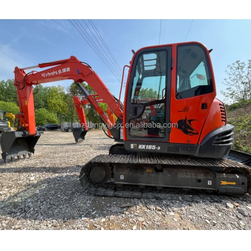 Оригинальный японский экскаватор kubota kx185 б/у kx135 kx155 kx161 3-тонный гидравлический землеройный