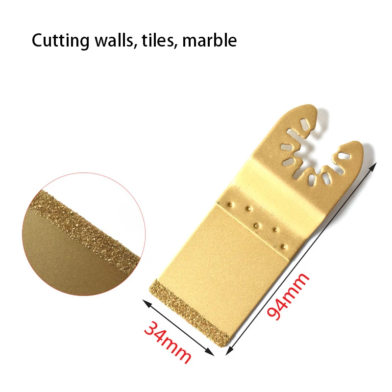 PEXMIENTAS  35mm BIM Metal Wood Cutting Oscillating Multi Tool Saw Blades Titanium Oscillating Blade