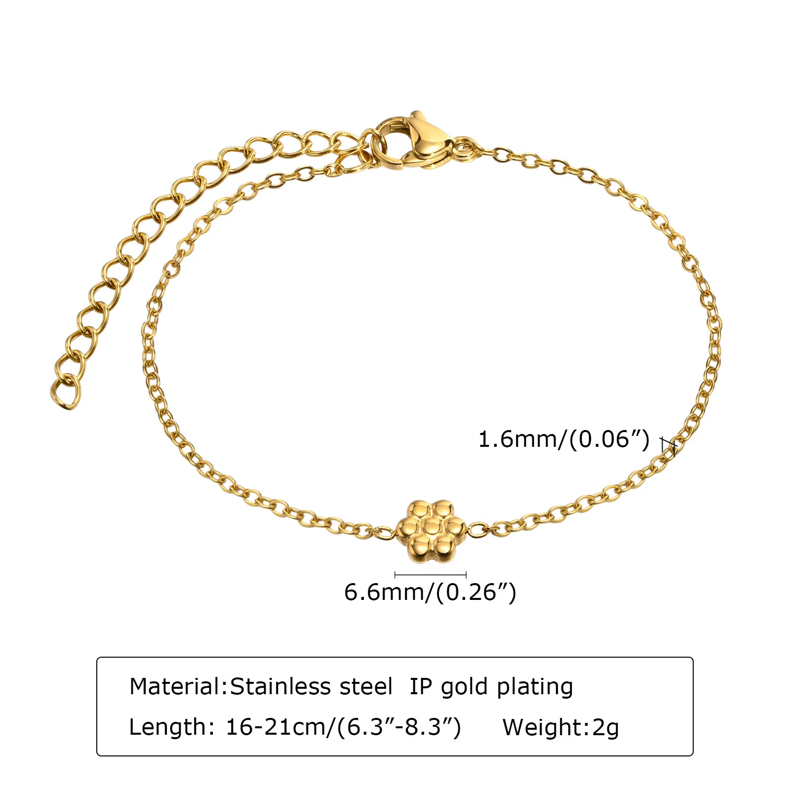 HP stainless steel 18k gold zircon bracelet adjustable bracelet stainless steel bracelet wholesale