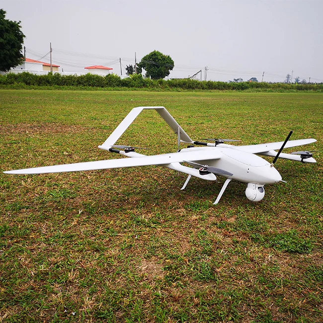 Professional Vtol Rtf Fixed Wing Long Range Control Agriculture Uav Drone Frame For Quadcopter Hexacopter With Hd Camera Parts