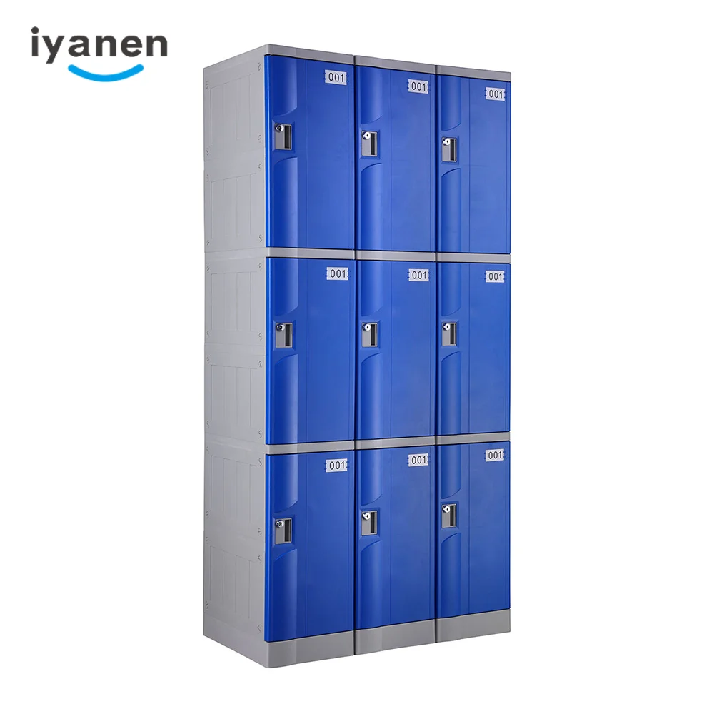 Cheap Price Environmental Friendly ABS Plastic Multiple Door Locker For Swimming Pool Gym And School