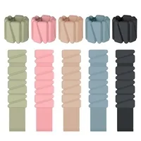 Gym Power Exercise Training Light 1Lb/Pair Weight Lifting Wrist Wraps Adjustable Silicone Ankle Wrist Weights for Women