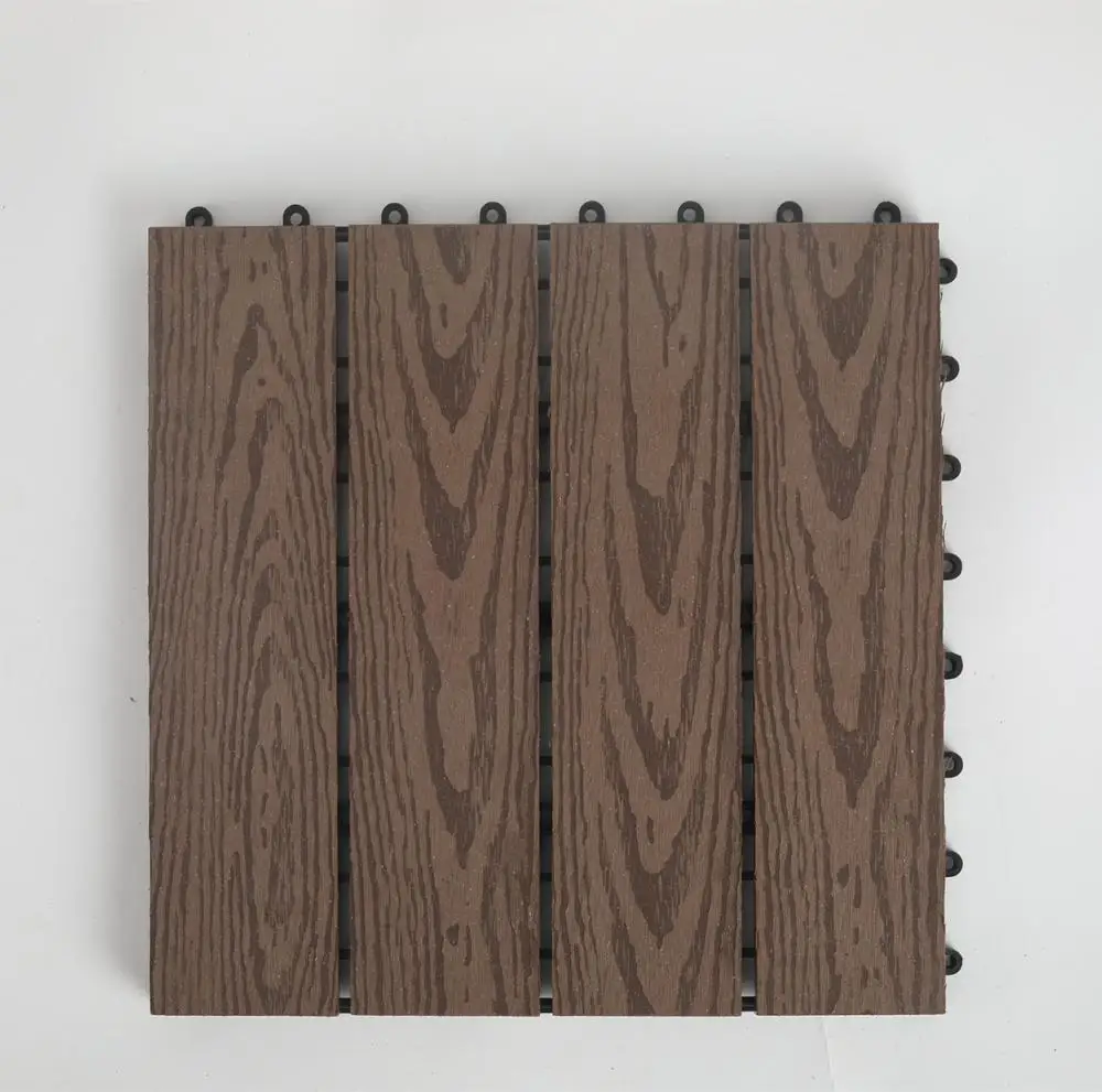 
Weather Resistant WPC decking for Outdoor Garden Floor Covering 