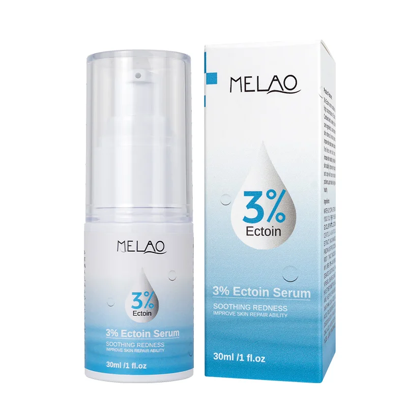 Organic Anti aging Anti acne Face Skin Care Serum 3% Ectoin composition Repairing Smoothing Sensitive Serum For Face