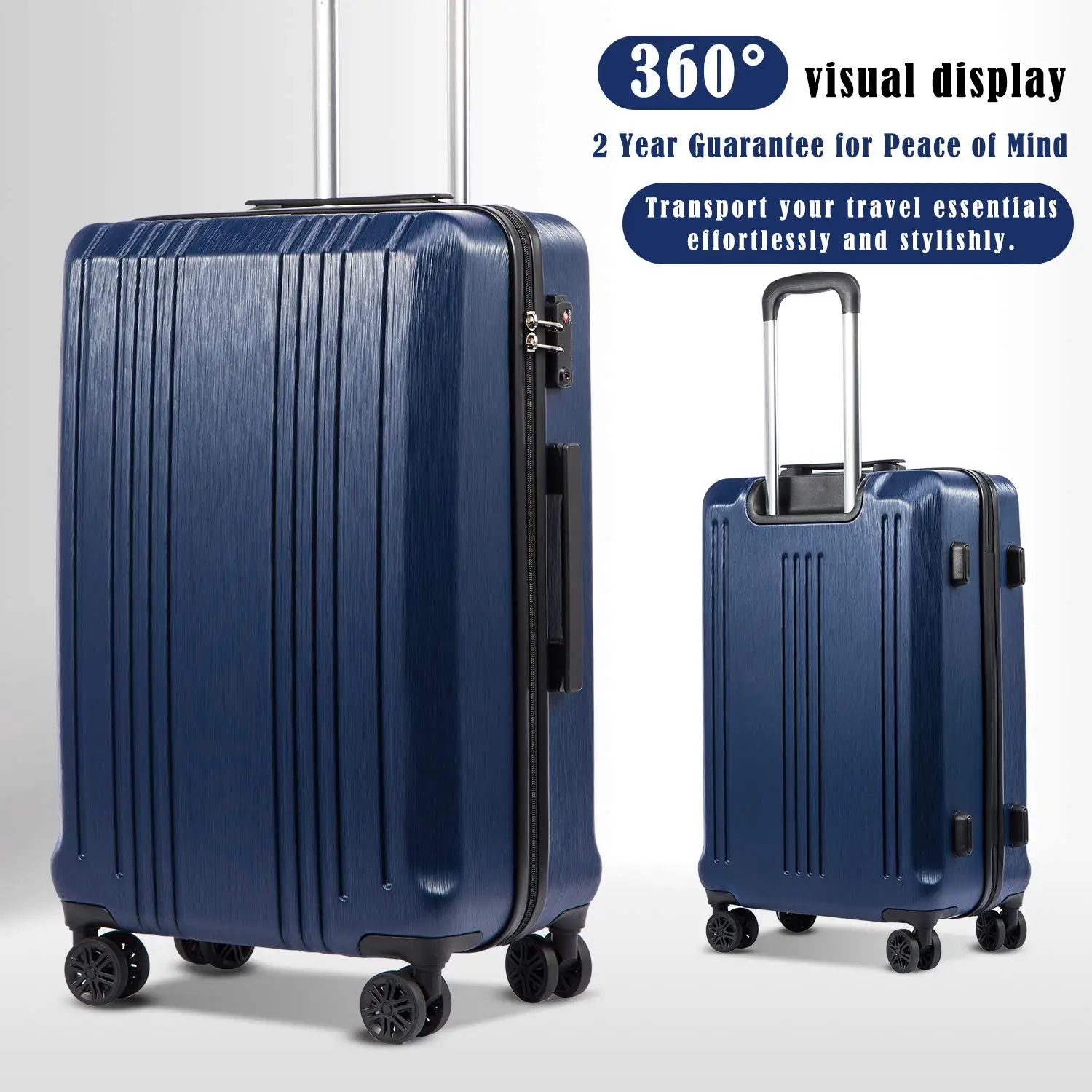 Travel Suitcase 3 piece trolley Luggage set Luggage Factory wholesale Pc unisex carry-on large capacity luggage with wheels