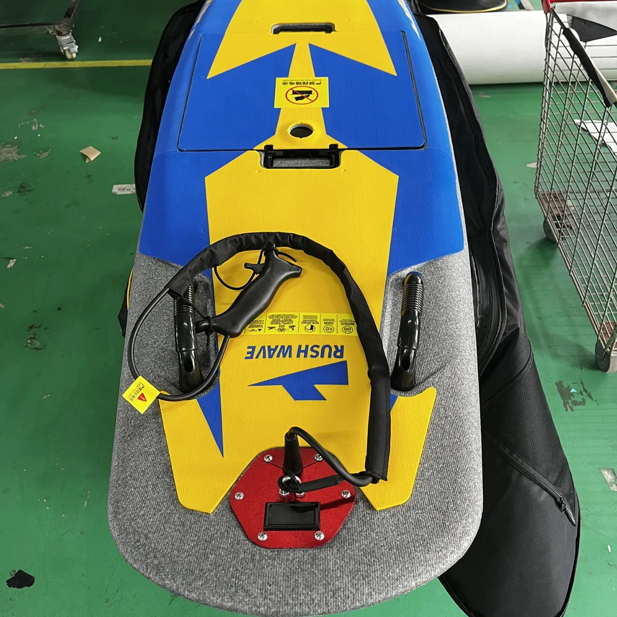 2024 Unisex 15KW Jet Surfboard Factory Wholesale Cheap Electric Carbon Board for Marine Water Sports