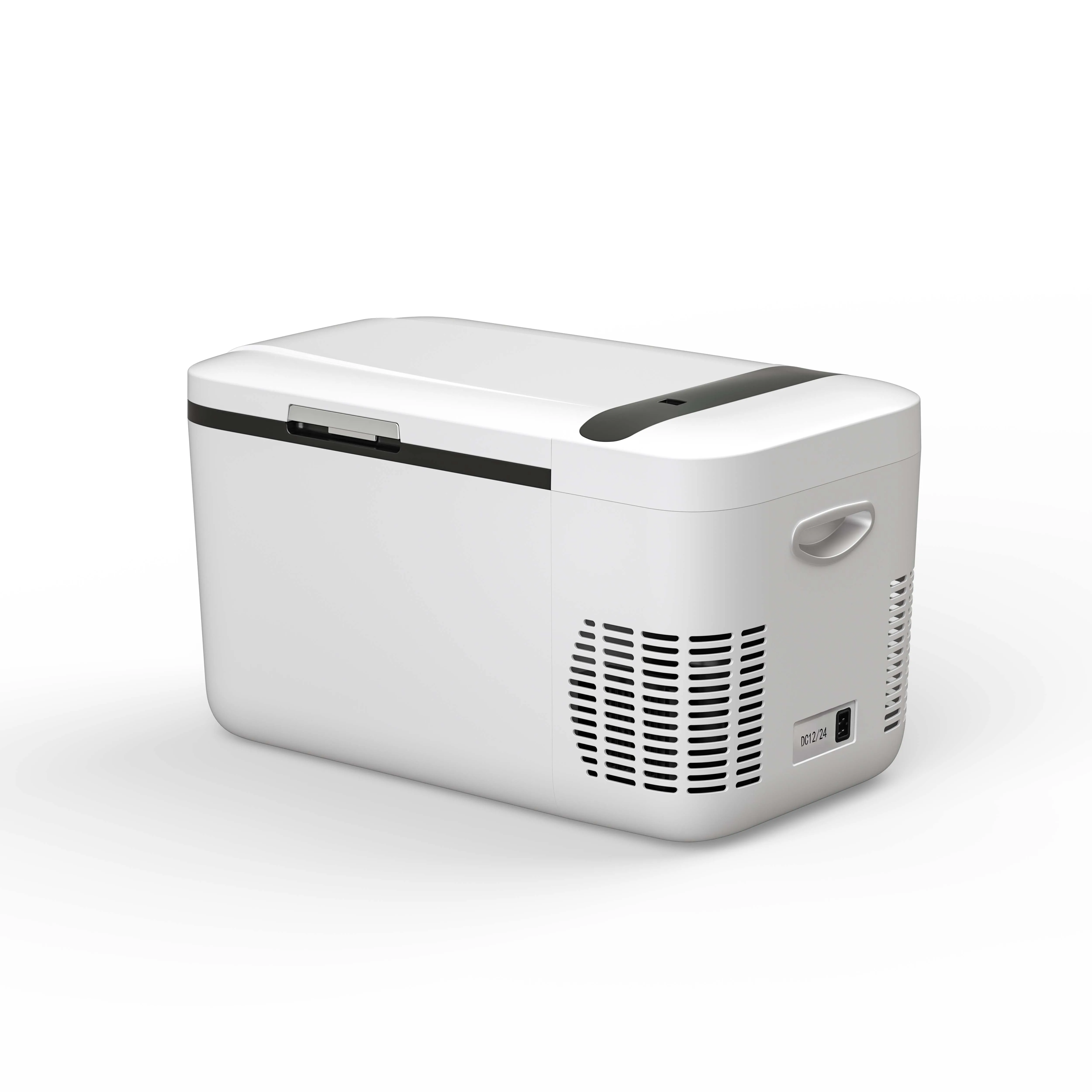 Factory Price 22L Portable Mini Fridge AC DC Compressor Freezer Electronic Cooler Camping Refrigerator Car Fridge