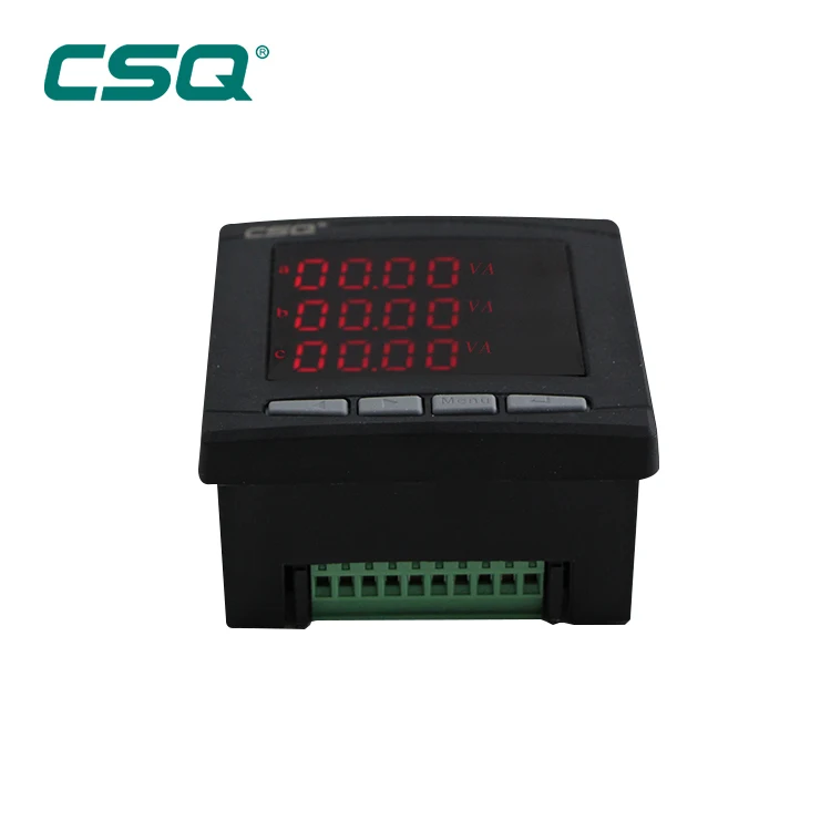 
Multifunctional Digital Power Meter for Current/Voltage/Active or Reactive Power/Power Factor/Frequency 