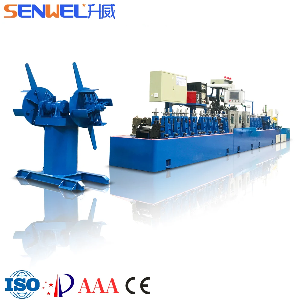 SENWEL Tube Mill Machine Manufacturer Price Decorative Tube Forming Machine Steel Pipe Production Line