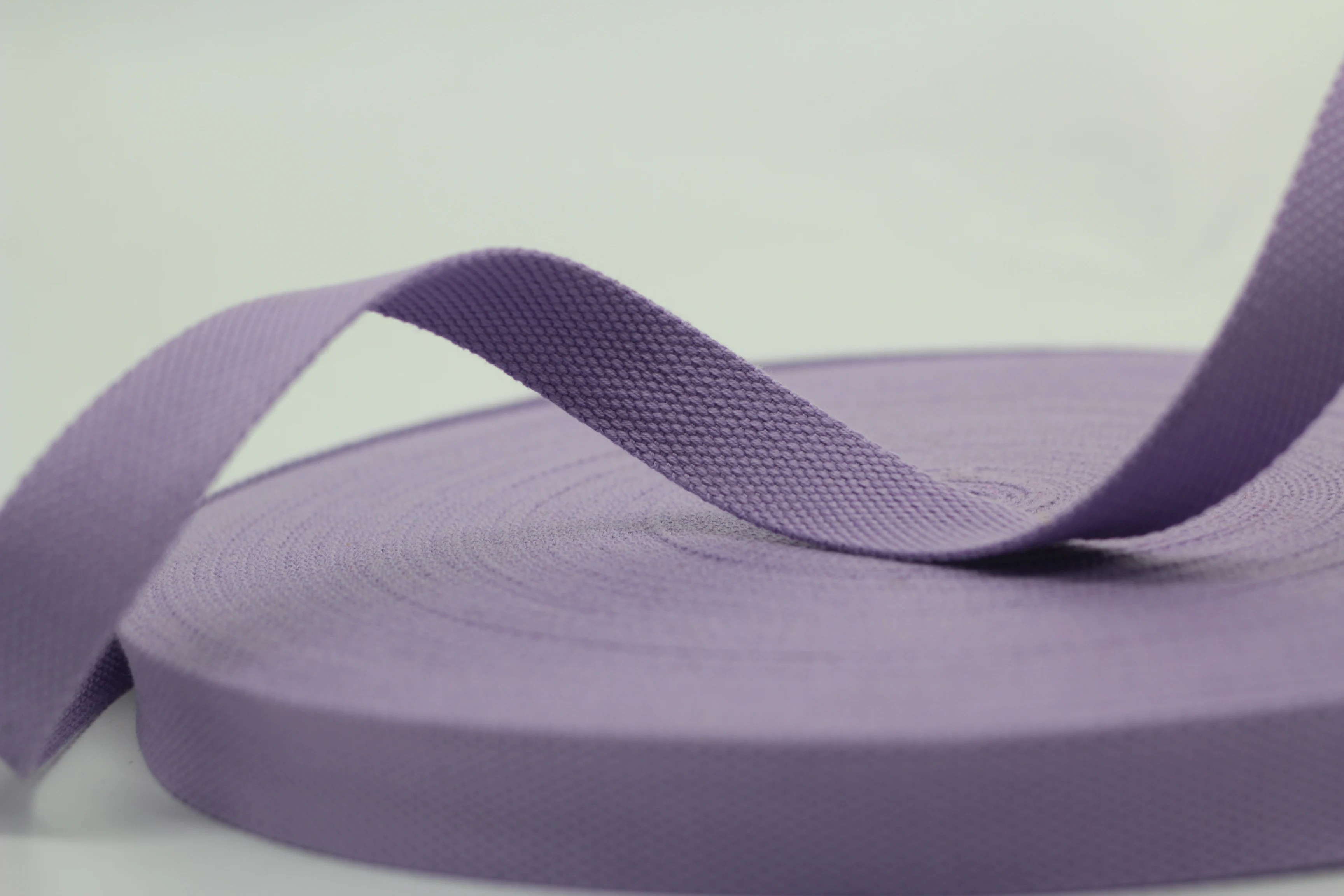 Wholesale high resilience Material Thickened Double Bag Luggage Backpack Tape Twill elastic band