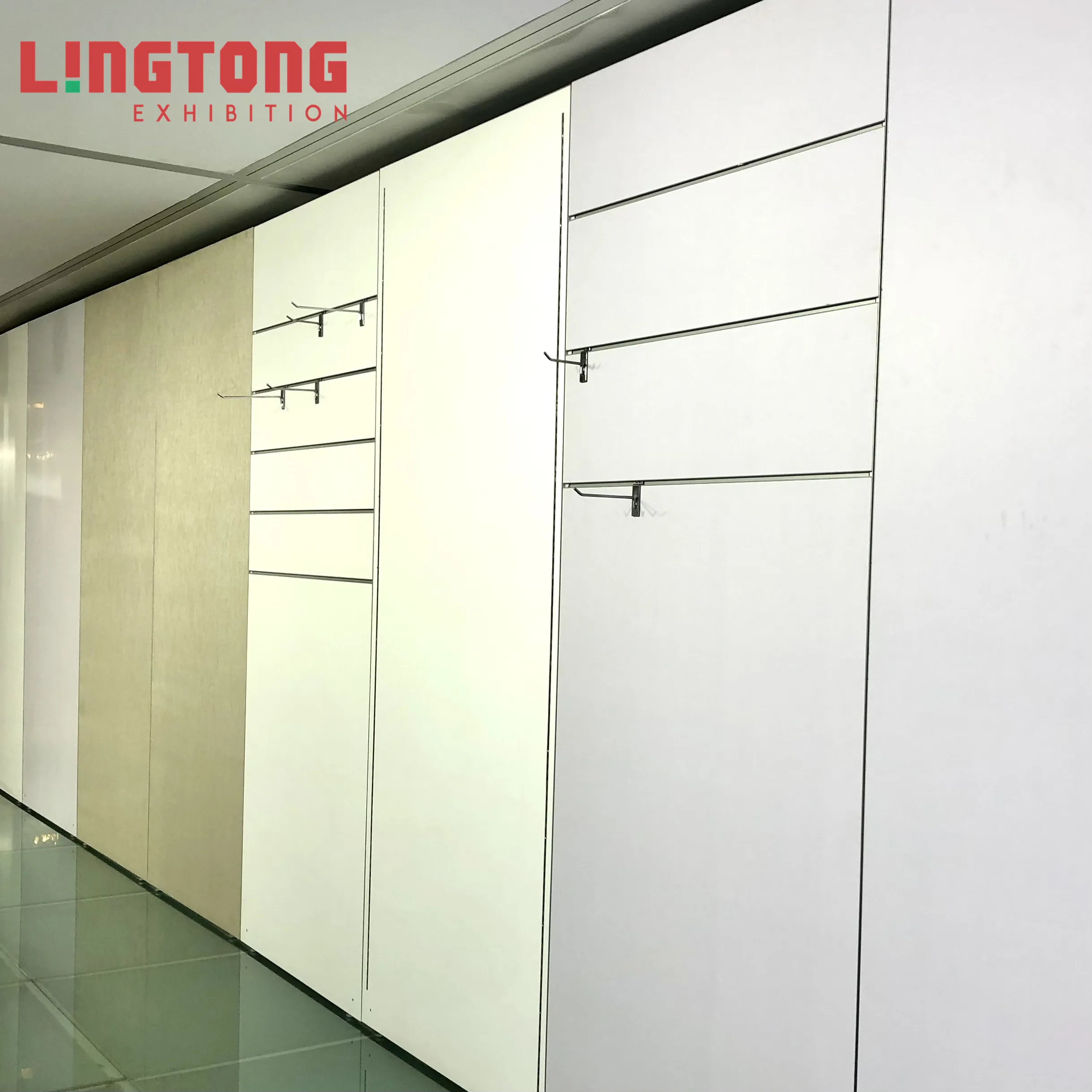 Adjustable Steel Hook Accessory Exhibition Equipment For Hanging Clothes And Handbags