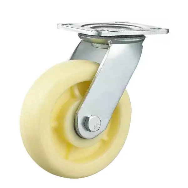 360 Rolling Nylon Caster Wheel 8 Inch 200mm/k Heavy Duty Industrial Trolley