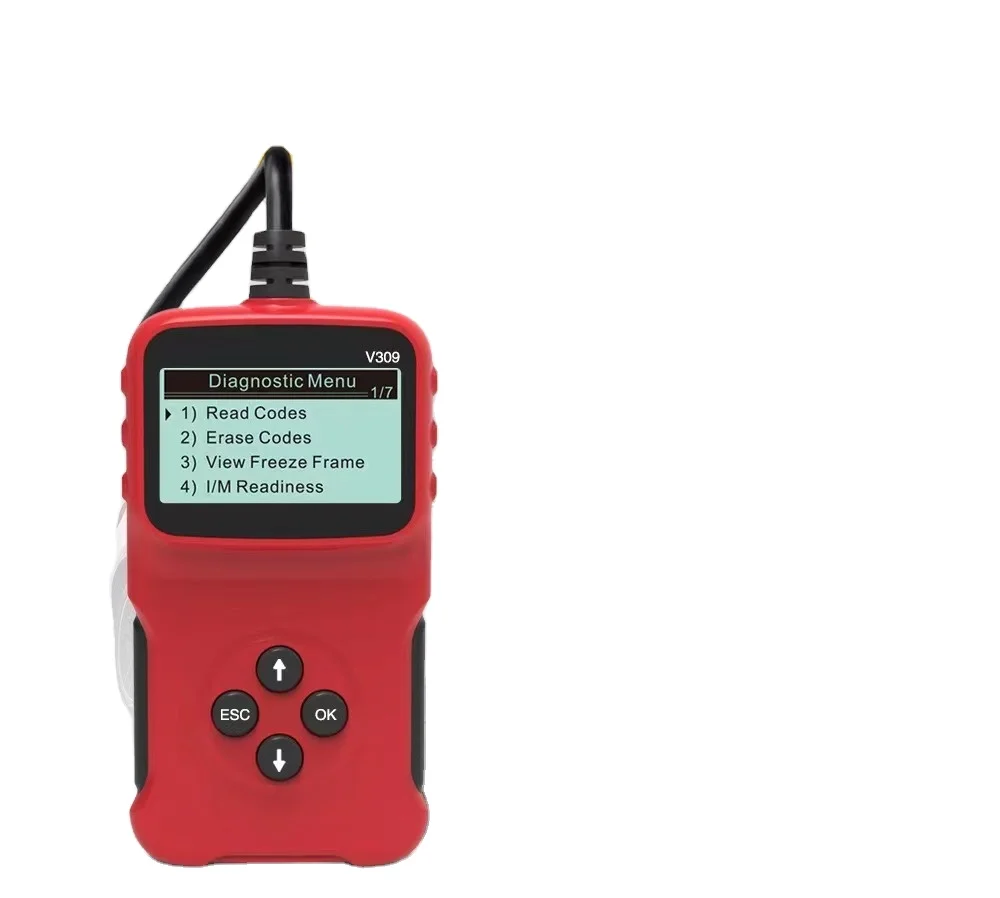 OBD vehicle fault detector ELM327 vehicle diagnosis tool read code card