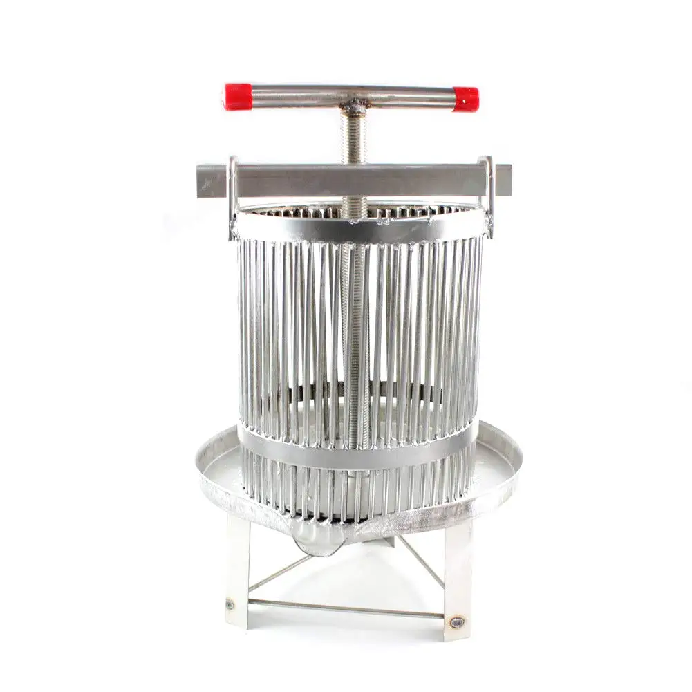 Manual wine press slag juice European high-end stainless steel pressed cheese to water pressure pickles pickles