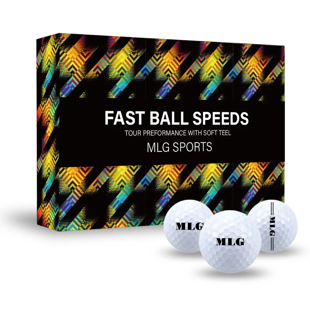 2 3 4 Layer Custom Logo Printing Gift Box Distant Soft Tournament Golf Ball