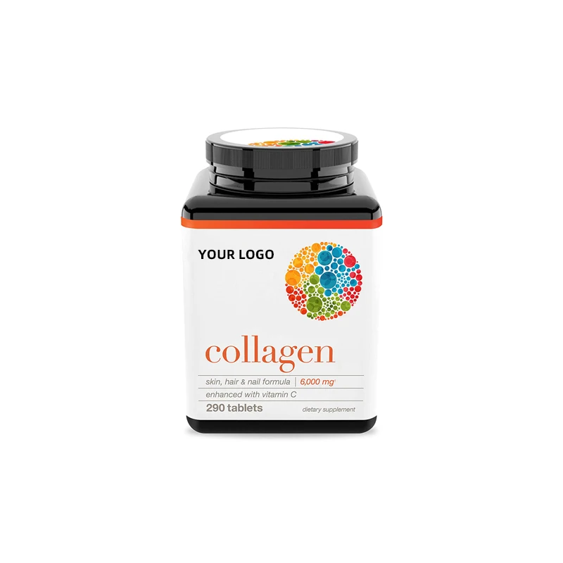 Advanced Hydrolyzed Collagen Vitamin C Formula Optimal Absorption for Skin Hair Nails Joint Support 290 Supplements