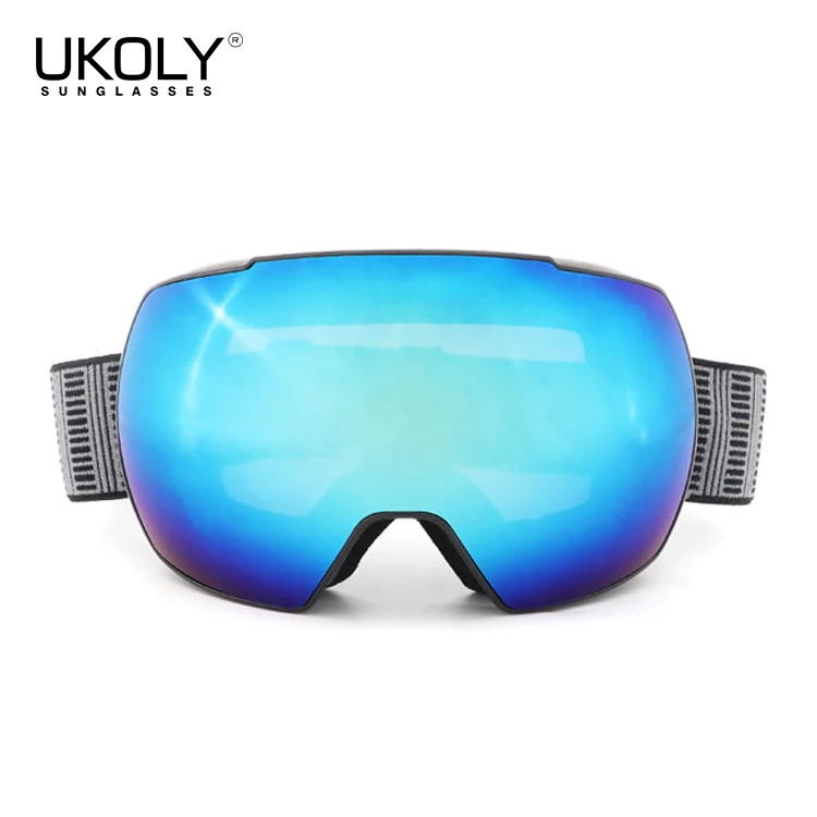 2023 new fashion winter glasses fashion uv400 anti fog snow ski goggles
