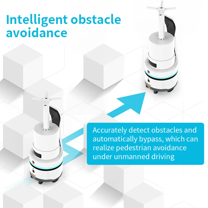 Reeman Automated Spray Disinfection Robot Medical Sterilization And Disinfection System Autonomous Spray Robots