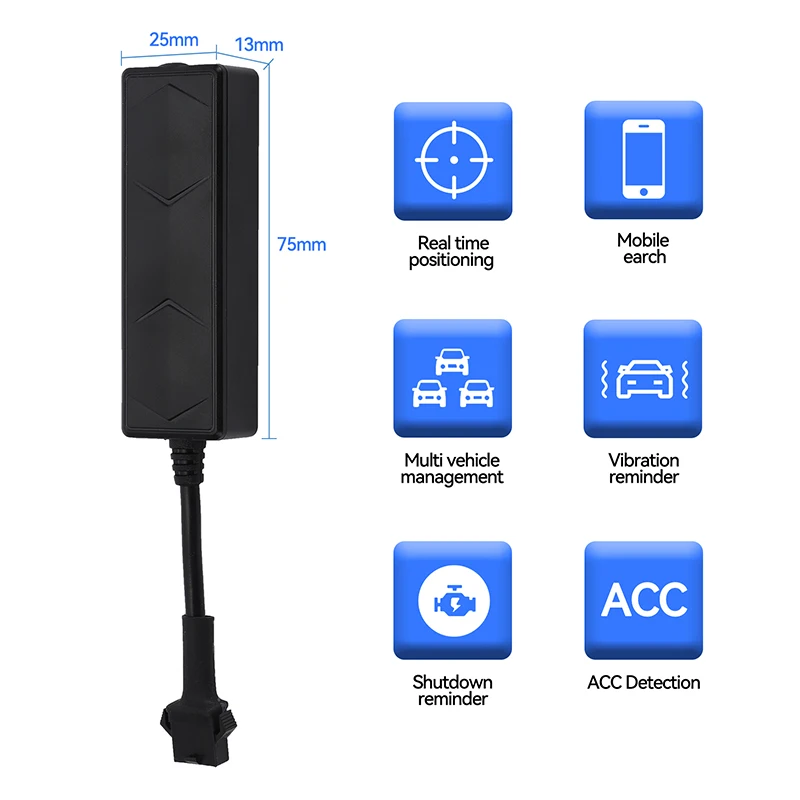 Taxi management ACC detection YG-T91 Free App Web gps tracker remotely shutdown vehicle