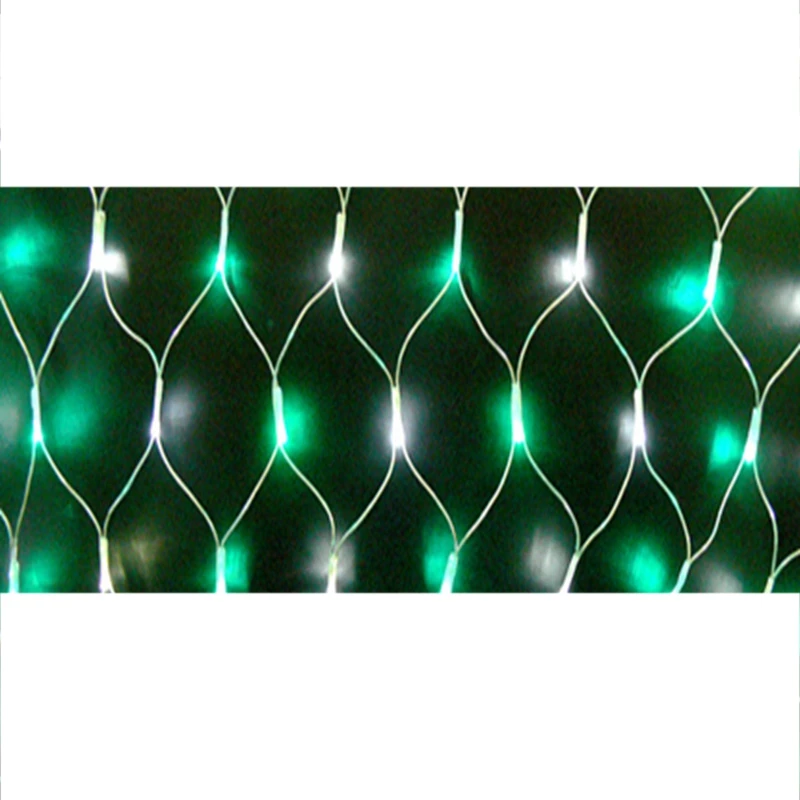Outdoor party Festival Led Fairy String Mesh Net Light Blue Fish Net