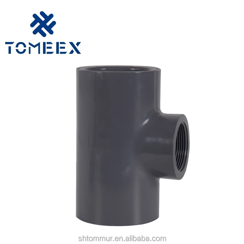 Pipe Fittings Dark Grey pvc elbow pipes Hot Sale  Manufacturer ASTM D2467 UPVC SCH80