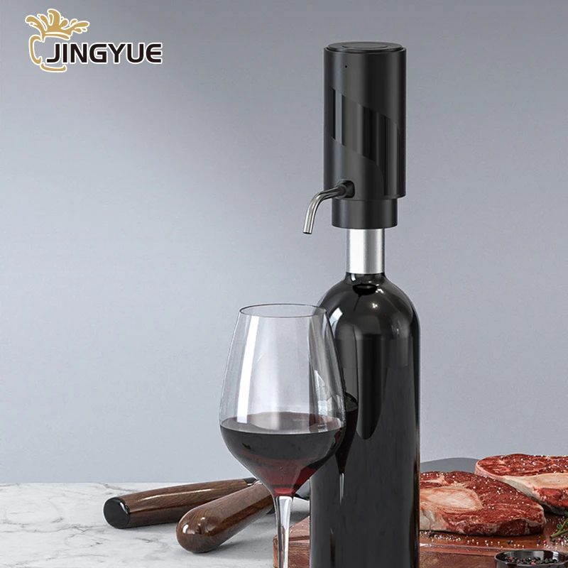 Wine Bottle Dispenser Machine and Wine Decanter Electric Automatic Wine Aerator Pourer with USB Rechargeable
