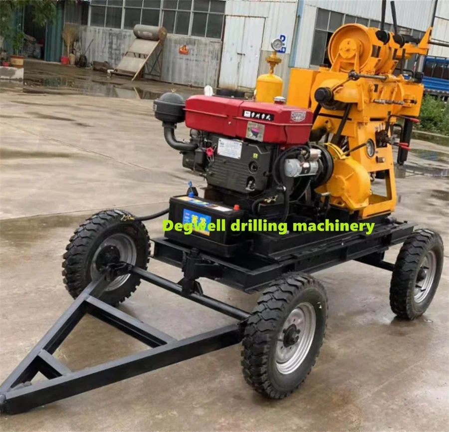 200 meters truck mounted diesel drill rig/hydraulic diesel Water Well rock drilling rig Machine