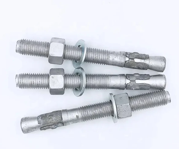 Hot Dipped Alloy Steel Carbon Steel Wedge Expansion Galvanized Anchor Bolt for Fasteners