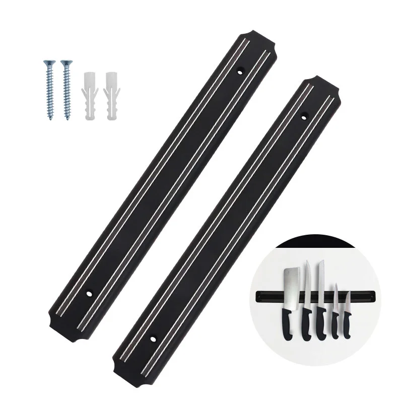 ABS Knife Holder With High Quality Plastic Magnetized Knife Holder