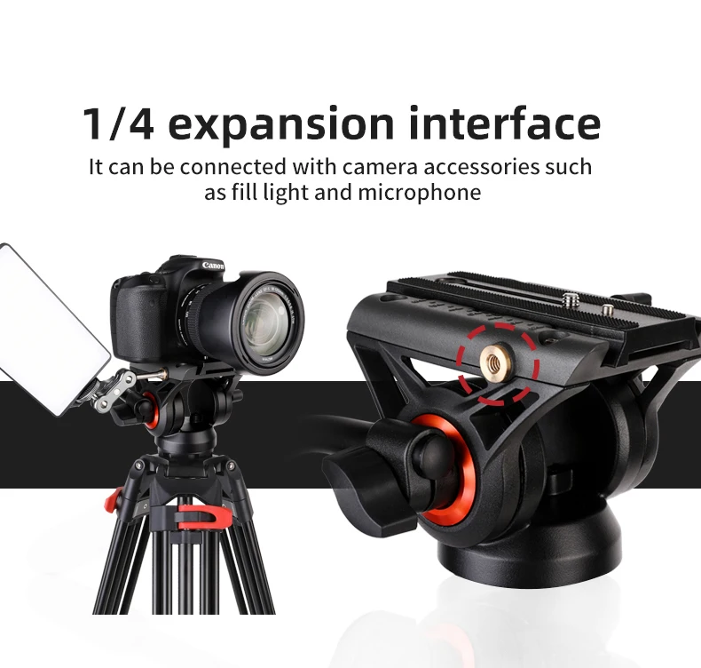 Coman trypod stand  for camera video  professional video camera tripod 1.89m for nikon dslr camera with new fluid head Q5S